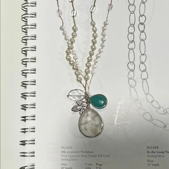 Silpada Oh-so-pretty Necklace N2108 - Picture 3 of 6